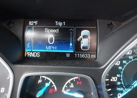 2016 Ford Escape S from USA, damaged, VIN 1FMCU0F79GUB87923